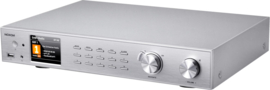 NOXON A 571 hifi stereo tuner met FM, DAB+, Bluetooth, USB, Spotify en internetradio, zilver