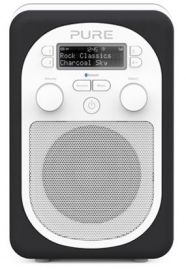 Pure Evoke D2 Mio DAB+ en FM radio met Bluetooth, Charcoal
