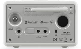 sonoro RELAX X internetradio met DAB+, FM, Spotify en Bluetooth, wit