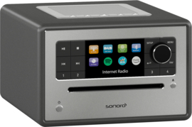 Sonoro Elite SO-910 V2 internetradio met DAB+, FM, CD, Spotify, Bluetooth en USB, mat grijs