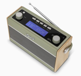 Roberts Rambler BT STEREO retro DAB+ radio met FM en Bluetooth, Leaf Green