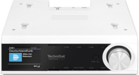 TechniSat DigitRadio 23 ASA keuken (onderbouw) radio met DAB+, FM en Bluetooth, wit