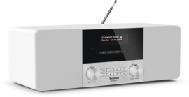 TechniSat DigitRadio 4 stereo tafelradio met DAB+ digital radio, FM en Bluetooth, wit