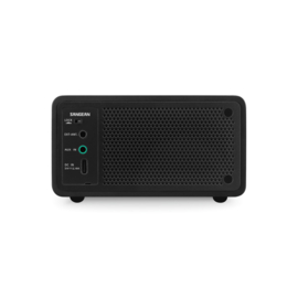 Sangean DDR-7X mini DAB+ en FM radio met Bluetooth ontvangst, zwart