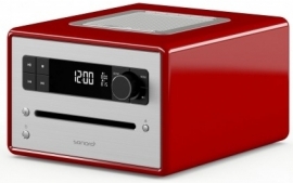 sonoroCD 2 SO-220 tafelradio met DAB+ en FM, CD speler, USB en Bluetooth, rood