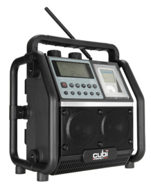 Perfectpro Cubi All-Round Werkradio met iPOD docking