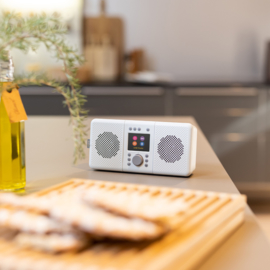 Pure Elan Connect+ stereo DAB+, FM en WIFI internetradio met Bluetooth, Stone Grey