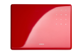 Geneva Classic /S hi-fi speaker met FM / DAB + radio, Bluetooth en alarmklok, rood