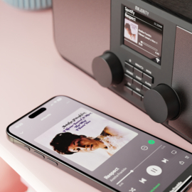 Majority Audio Rostock stereo radio met internet, DAB+, FM,  Spotify en Bluetooth