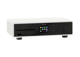 Sonoro MAESTRO hifi tuner versterker met DAB+, internetradio en CD-speler, wit - zwart