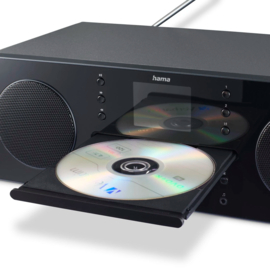 Hama DR1570CBT stereo internet radio  met DAB+, FM, Bluetooth en CD speler