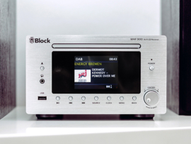 Block MHF-900 hifi stereo systeem met DAB +, FM en Internet Radio, CD speler en bluetooth, zilver