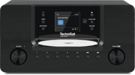 TechniSat DigitRadio 570 CD IR stereo tafelradio met internet, DAB+ digital radio, CD en USB, zwart