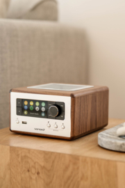 sonoro RELAX X internetradio met DAB+, FM, Spotify en Bluetooth, walnoot