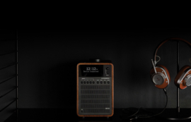 Revo SuperSignal radio met FM, DAB+ en aptX Bluetooth, walnut silver