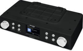 TechniSat DigitRadio 22 keuken (onderbouw) radio met DAB+, FM en Bluetooth, zwart