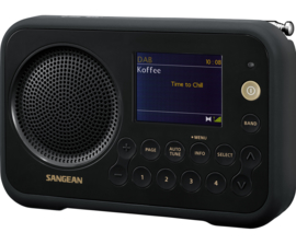 Sangean TRAVELLER 760  ( DPR-76 ) DAB+ draagbare radio met FM, zwart