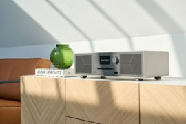 sonoro MEISTERSTÜCK II GEN.2 stereo hifi all-in-one muzieksysteem met CD speler - Sandstone - Satin Grey Limited Edition