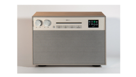 Geneva DeCon M internet, DAB+ en FM radio met Bluetooth en CD speler, champagne - walnut