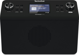 TechniSat DigitRadio 21 IR keuken (onderbouw) radio met internetradio, DAB+ en FM, zwart