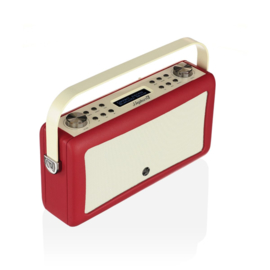 View Quest Hepburn MK 2 DAB+ radio met FM en Bluetooth, Red