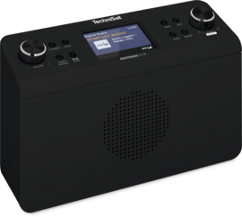 TechniSat DigitRadio 21 IR keuken (onderbouw) radio met internetradio, DAB+ en FM, zwart