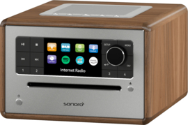 Sonoro Elite SO-910 V2 internetradio met DAB+, FM, CD, Spotify, Bluetooth en USB, walnut