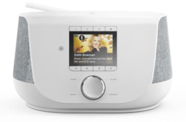 Hama DIR3300SBT stereo hybride digital radio met internet, DAB+, FM en Bluetooth, wit