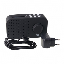 Tiny Audio Ami robuuste portable DAB+ en FM radio, zwart