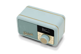 Roberts Revival Petite 2 mini DAB+ en FM radio met Bluetooth ontvangst, Duck Egg Blue