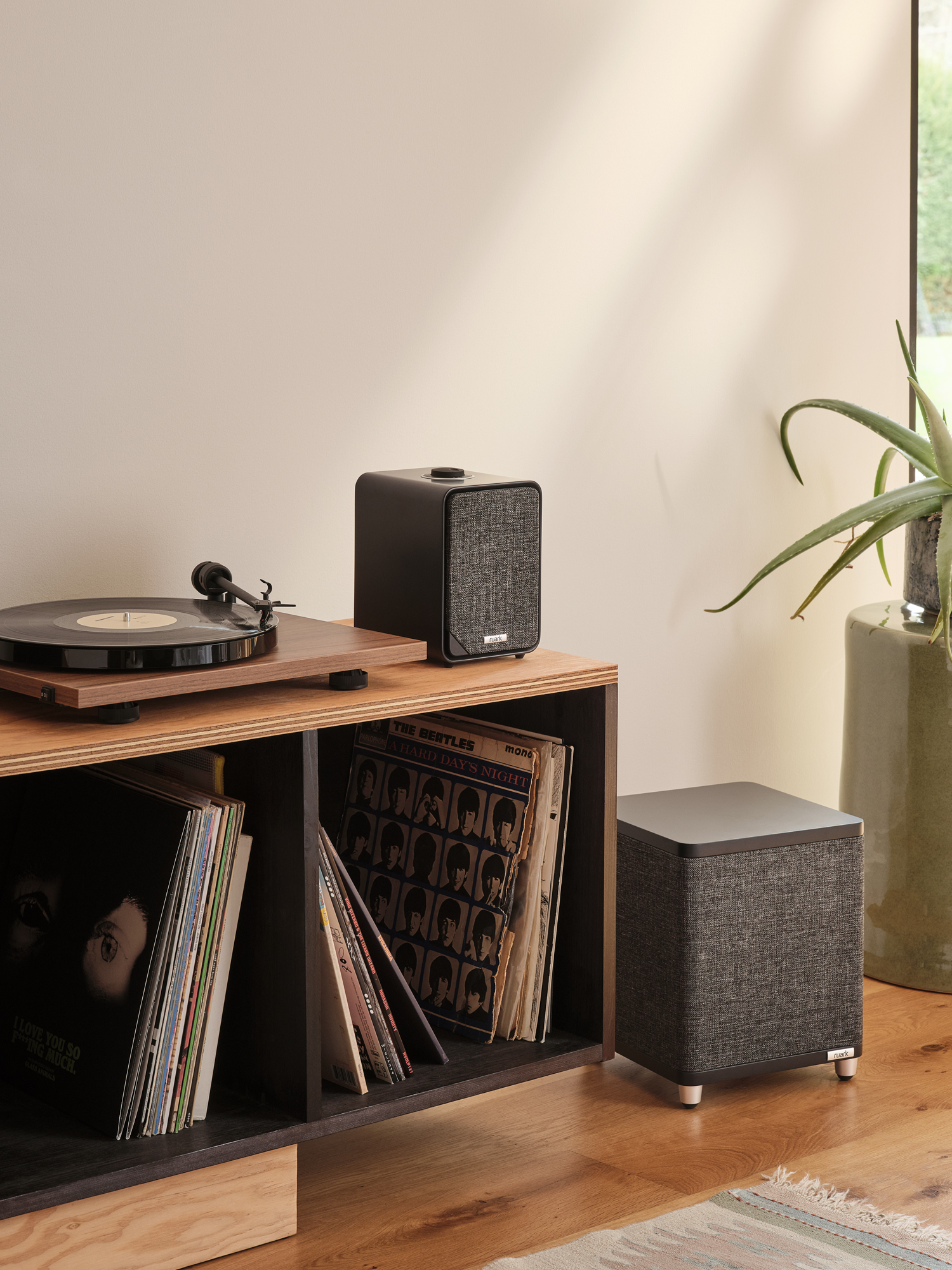 Ruark Audio MR1 Mk3 draadloos compact hifi stereo muzieksysteem, Slate Grey