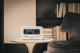 sonoro RELAX SO-810 V2 internetradio met WIFI, LAN, DAB+, FM, Spotify, Bluetooth en USB, mat wit