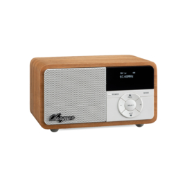 Sangean DDR-7X mini DAB+ en FM radio met Bluetooth ontvangst, Light Wood