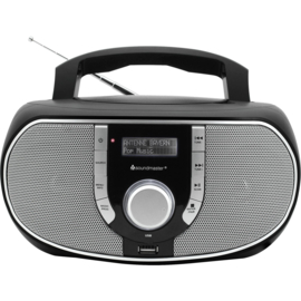 Soundmaster SCD1700 SW stereo DAB+ boombox radio met FM, CD en USB