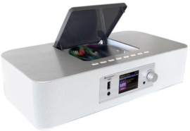Soundmaster ICD2020 WE Internet radio met DAB+, FM, Bluetooth, CD- en netwerkspeler, wit