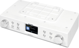 TechniSat DigitRadio 22 keuken (onderbouw) radio met DAB+, FM en Bluetooth, wit