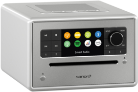 Sonoro Elite X internetradio met DAB+, FM, CD, Spotify en Bluetooth, zilver