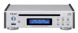 Teac PD-301DAB DAB+ / FM tuner met CD en USB speler, zilver