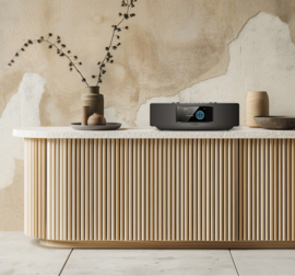 Kenwood CR-ST900S stereo smart radio alles in 1 Hi-Fi systeem met DAB+, FM, internetradio, USB, Auracast, Bluetooth en Spotify, zwart