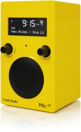 Tivoli Audio Model PAL+BT 2021 oplaadbare radio met DAB+, FM en Bluetooth, geel