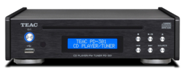 TEAC PD-301DAB-X digitale hifi stereo DAB+ / FM tuner met CD en USB speler, zwart, OPEN DOOS