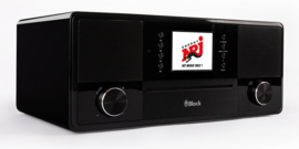 Block SR-50 Smartradio all-in-one stereo 2.1 radio met CD, internetradio, DAB+, Spotify, USB en Bluetooth, hoogglans zwart
