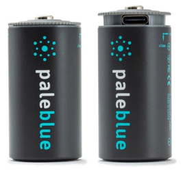 Pale Blue C oplaadbare batterijen, Li-Ion 5500 mAh, set van 2