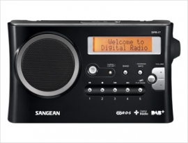 Sangean DPR-17 DAB+ en FM radio met opname en MP3 playback
