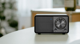 Sangean WR-7 PLUS mini FM radio met Bluetooth ontvangst, Midnight Oak