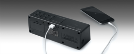 Muse M-172 DBT DAB+ en FM wekker klokradio met Bluetooth ontvangst