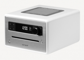 Sonoro tafelradio met DAB+ en FM, CD speler, USB en Bluetooth, wit