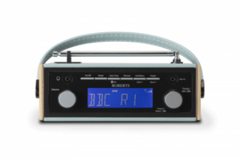 Roberts Rambler BT retro DAB+ radio met FM en Bluetooth, blauw