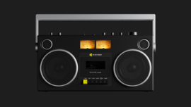 We Are Rewind Blaster 100 Watt boombox portable cassettespeler met Bluetooth
