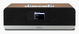 Roberts Stream 67 Smart Audio Systeem met internetradio, DAB+, FM, USB, Spotify en Bluetooth, walnut